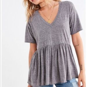 COPY - Urban Outfitters peplum tee